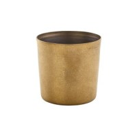 Gold Vintage Steel Serving Cup 